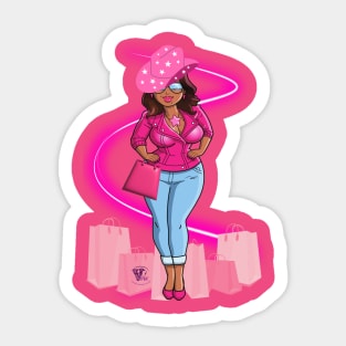 Shopaholic Sticker